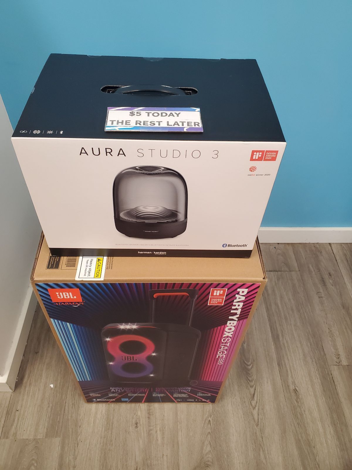💎 Aura Studio 3 Bluetooth Speaker – Now $229 or $1 Down! Save Up to $150 Today with 1 year warranty