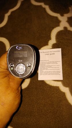 Car bluetooth fm transmiter