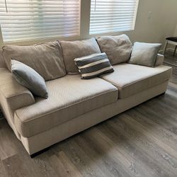 Big & Comfortable Couch Sofa ( 103 inch Length X 44 inch X 32 Inch H)