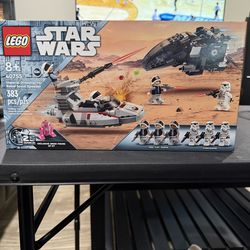 Lego Star Wars Imperial Drop Ship vs Rebel Scout Speeder set 40744