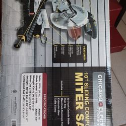 10 In Slideing Miter Saw New In Box