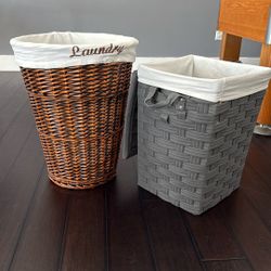 Two Laundry Basket