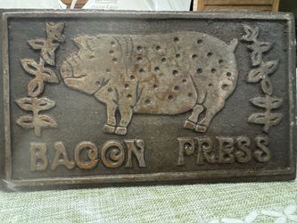 Vintage Bacon Press (Will Accept Reasonable Offers)