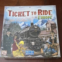 TICKET TO RIDE EUROPE EDITION BOARD GAME