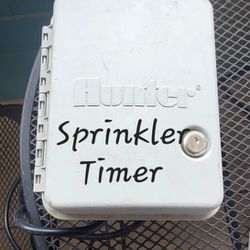 Sprinkler Timer Box - Hunter
