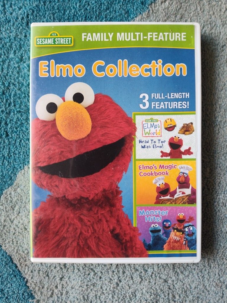 Sesame Street: Elmo Collection - Triple Feature - DVD (2017) Excellent Condition