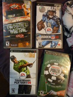 PSP Games and accessories