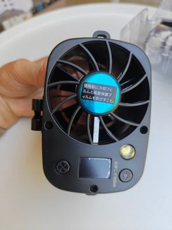 YLD-F25 10000mAh Waist Fan with Cooling Plate – Wearable Clip-On Fan