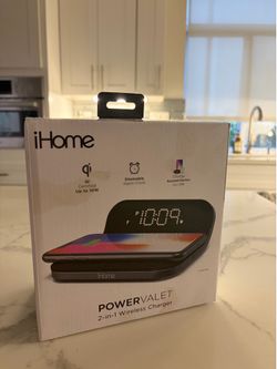 iHome 2in1 - Alarm clock + charging pad