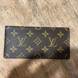 Louis Vuitton Monogram Checkbook Holder Case Wallet – Authentic – Excellent Condition