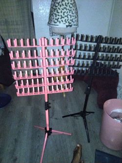 Braiding hair racks