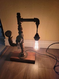 Steampunk lamp (desk lamp)