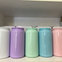 16Oz Shimmer Stainless Steel Tumblers For Wrap Or Sublimation