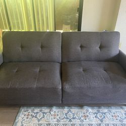 Gray Futon/Couch
