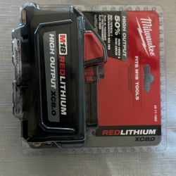 Milwaukee M18 8.0 High Output Battery New Sealed 