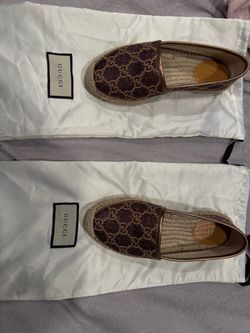Gucci GG Espadrille Flats