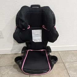 Evenflo GoTime LX Booster Car Seat (Quincy pink)