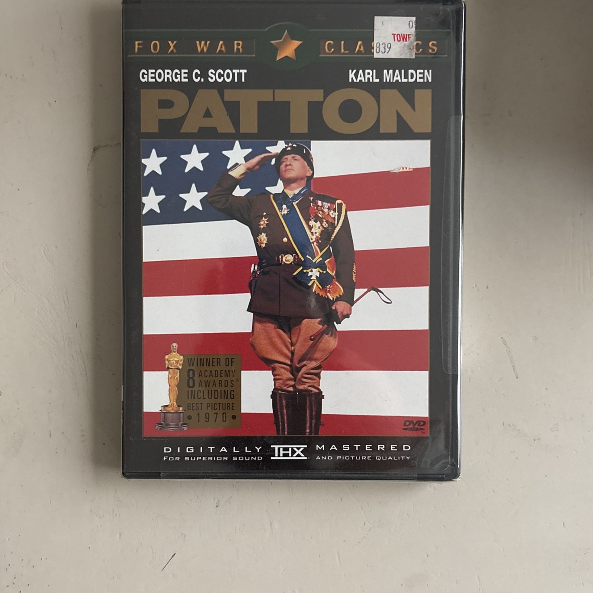 Brand New Patton DVD 