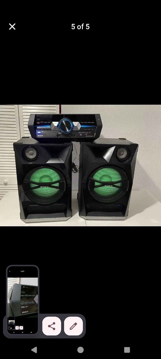 Sony Shake 33 Home System ( 2200 Watts)