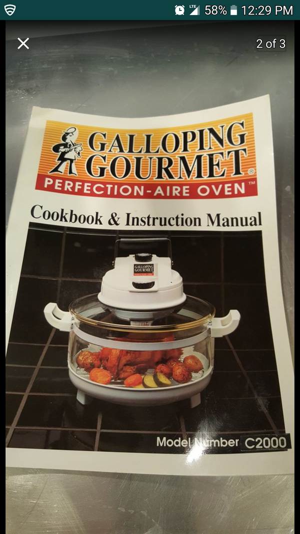 Tabletop Oven Galloping Gourmet For In Lemont Il Offerup 25