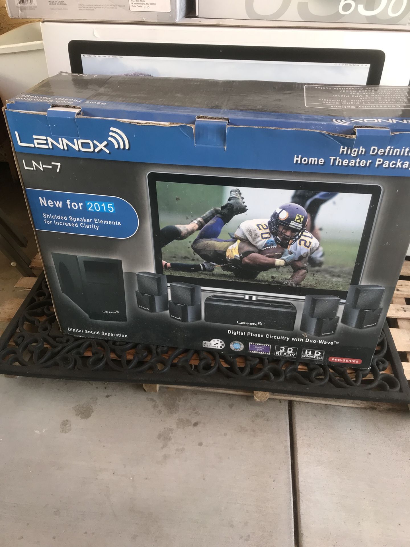 Lennox ln7 home theater system ....surround sound brand new