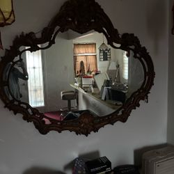 Antique Gold Mirror