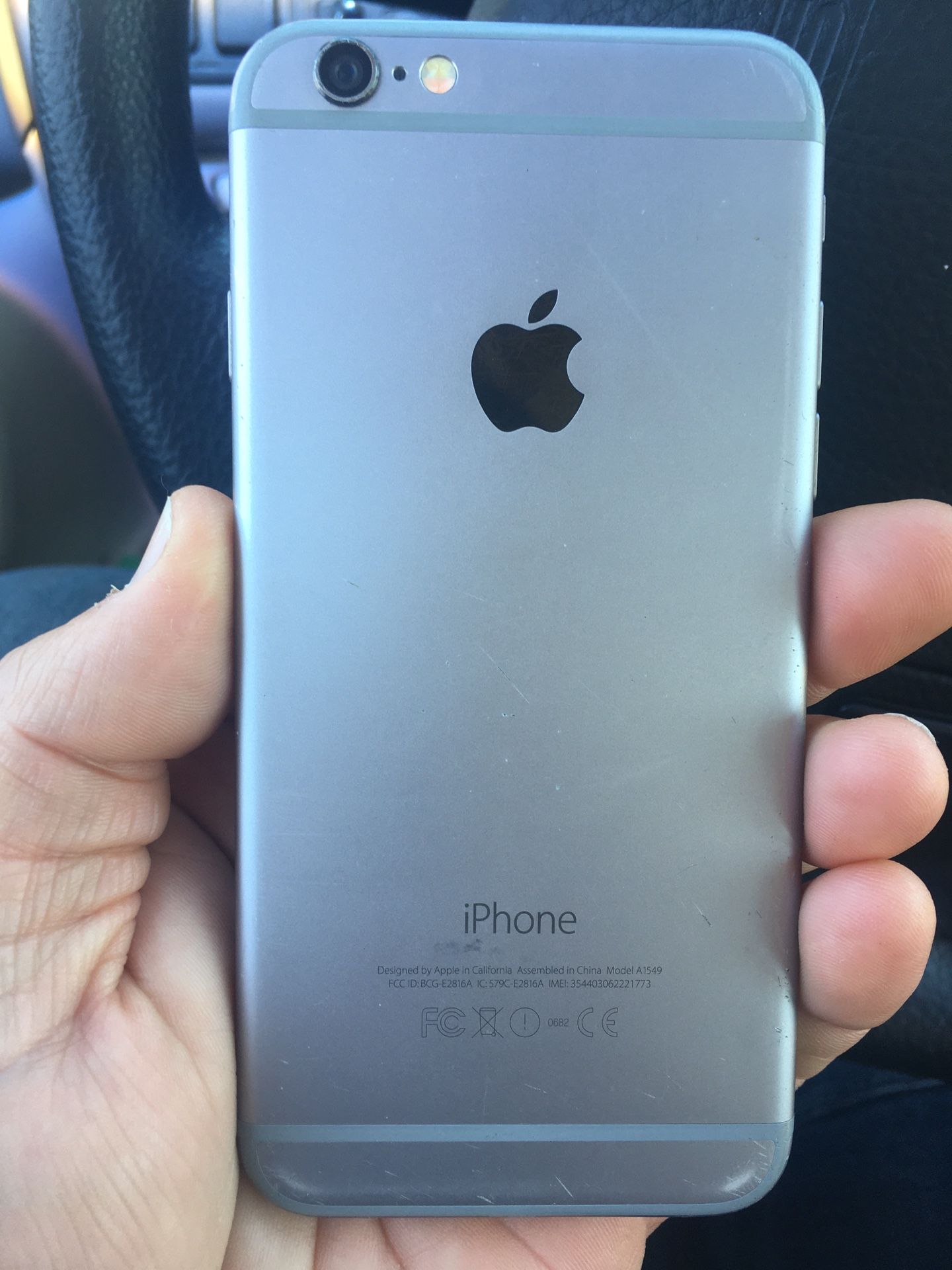 Factory Unlocked iPhone 6 16GB Space Gray.