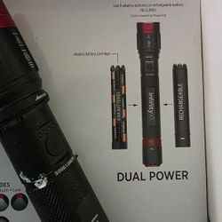Infinity X1 5000 Lumens Flashlight Rechargeable Dual Power New Price Firm In Corona92879 