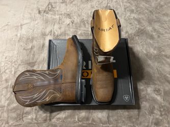 NEW Men’s Ariat Sierra Shock Shield H20 Steel Toe Boots Distressed Brown Size 10.5 & 11 EE Wide 10044544