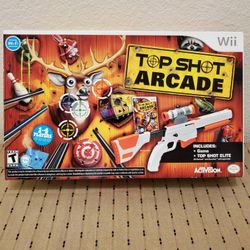 RARE ACTIVISION  WII CABELA'S TOP SHOT ARCADE  SEALED GAME  