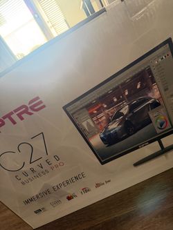 Sceptre Curved 27-inch Prime Monitor up to 100Hz 1080p, HD