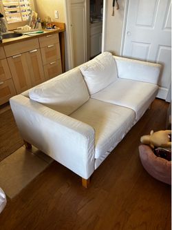 Cute white sofa