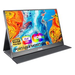 Portable Monitor 15.6inch FHD 1080P USB C HDMI(brand new)