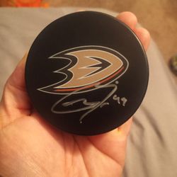 Ducks Hockey Puck