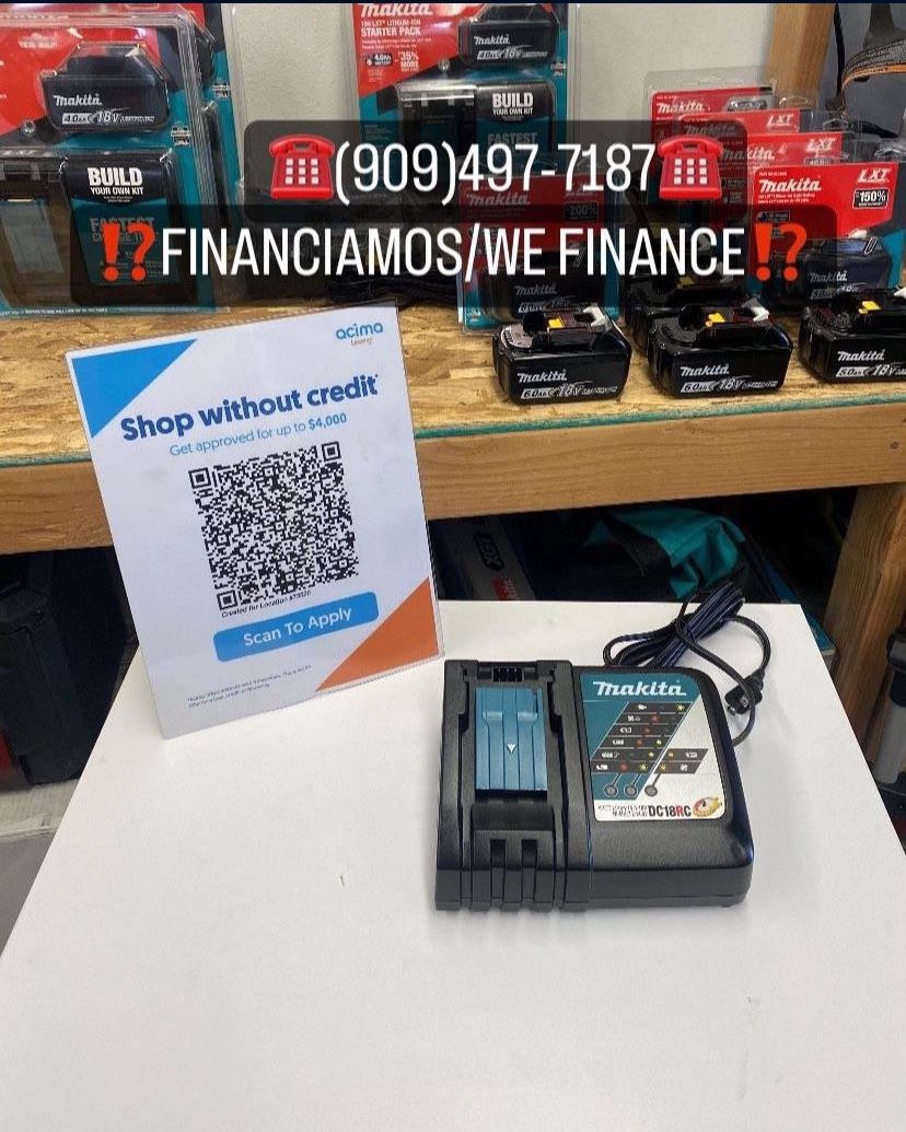 Makita 18V LXT Lithium Ion Rapid Optimum Battery Charger FINANCIAMOS WE FINANCE for Sale in Rosemead CA OfferUp