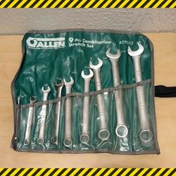 ALLEN 8PC WRENCH TOOL SET (READ)
