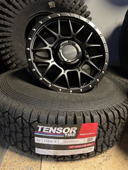 HUGE SALE. On 15x7 4x156 wheels & 32x10-15 Tensor Regulator tires for 4 LUG SXS UTV (We Finance)