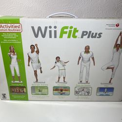 Nintendo Wii Fit Plus Balance Board With Original Box No Game Authentic CIB