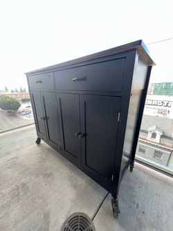 Black kitchen island - for sale
