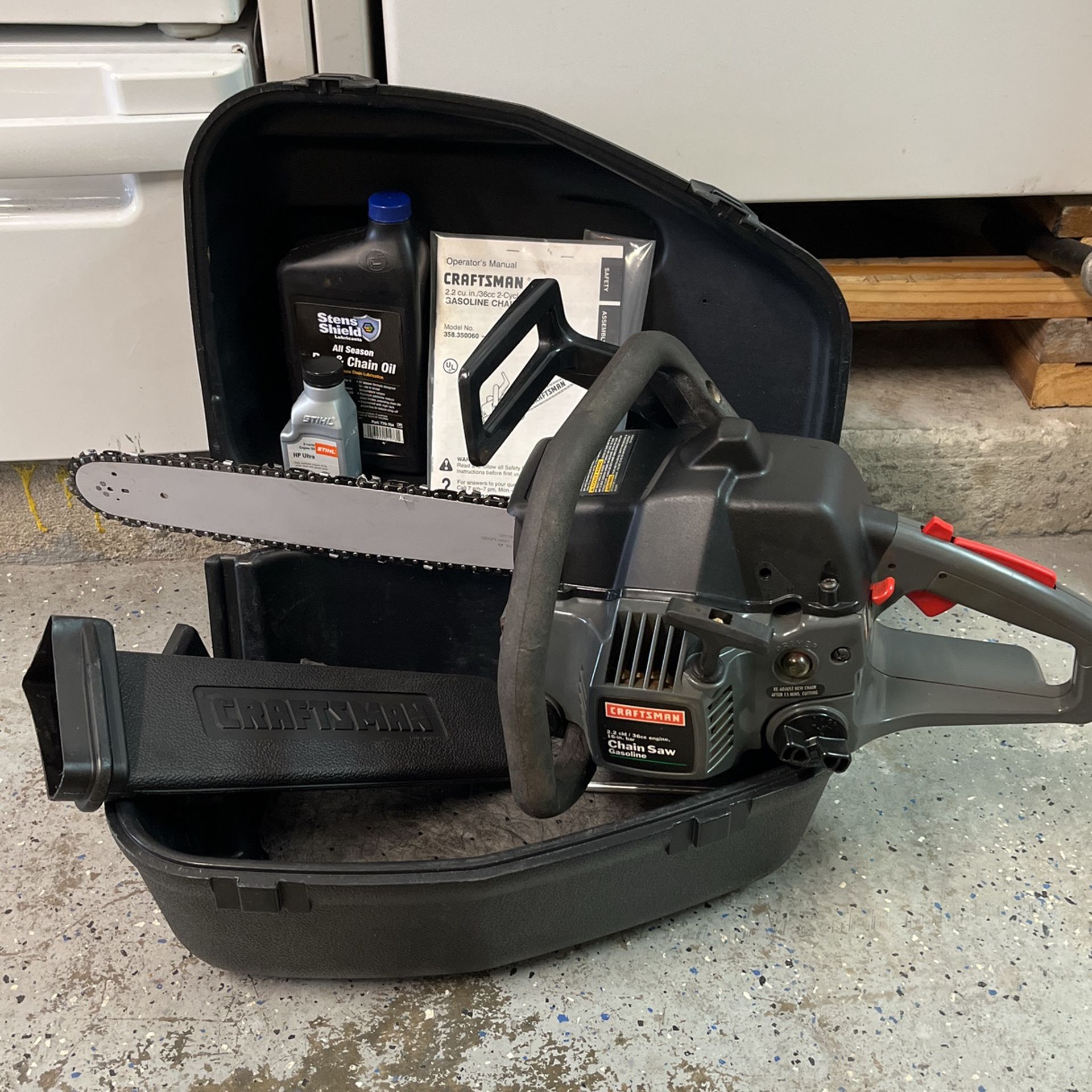 Craftsman 36cc Chain Saw KIT