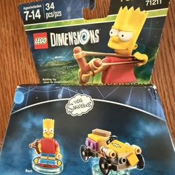 LEGO DIMENSIONS. The Simpson BART Fun Pack. NEW