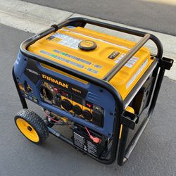 One-button start Firman 9400W Portable Generator Electric Start 120/240V Support GAS LPG NG Tri Fuel