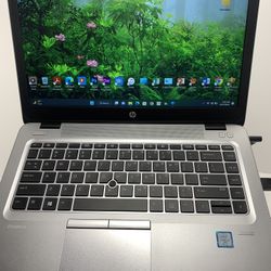 i5..i5..HP  WINDOWS  11 ELITEBOOK  840 -G4…7 GENERATION   ….130 GB …SSD  ( Capacity  ) 16.0 RAM . READY FOR CLASSES  From  HOME 