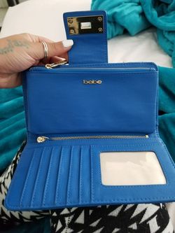 Blue bebe wallet
