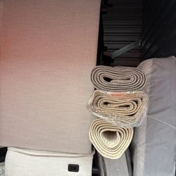 Storage Sale- Couch, Rugs, Dishware