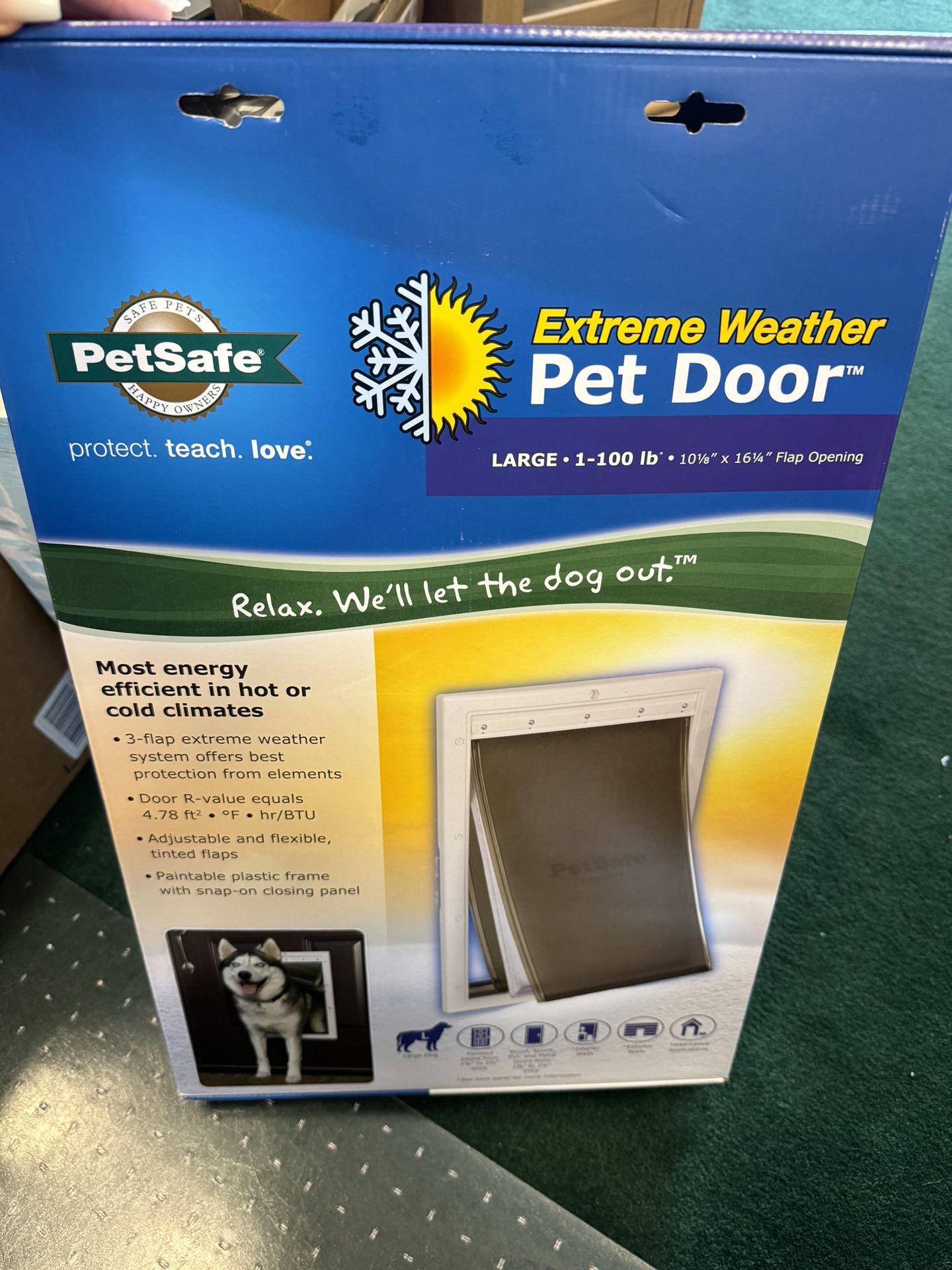 Pet Door 1-100LBS