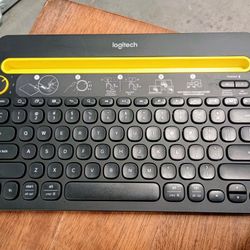Logitech Wireless Bluetooth Keyboard for Multi-Devices K480 - Works with Windows, Mac, iPad Tablet, Android and Smartphones - Bulk Packaging - Black

