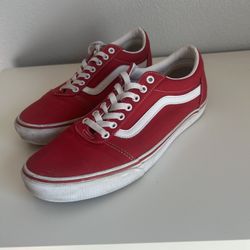 Vans Shoes Size 11.5 Red