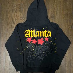 Black atlanta SP5der hoodie 
