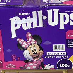 Huggies Pull-Ups Girls' Potty Training Pants. Size: 4T-5T